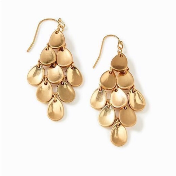 Old Navy Jewelry - NWT golden drop earrings